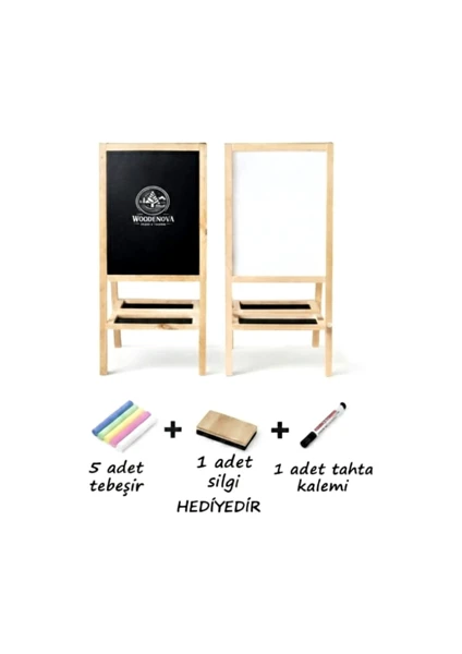 Woodenova Ahşap Yazı Tahtası 1